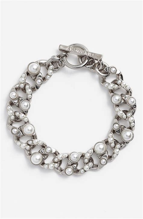 givenchy pearl link bracelet|Welcome G Link bracelet Shipping Returns Gift wrapping in.